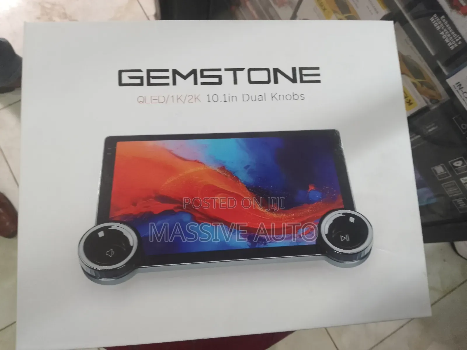 Qled Screen/ Dual Knob Car Android Radio