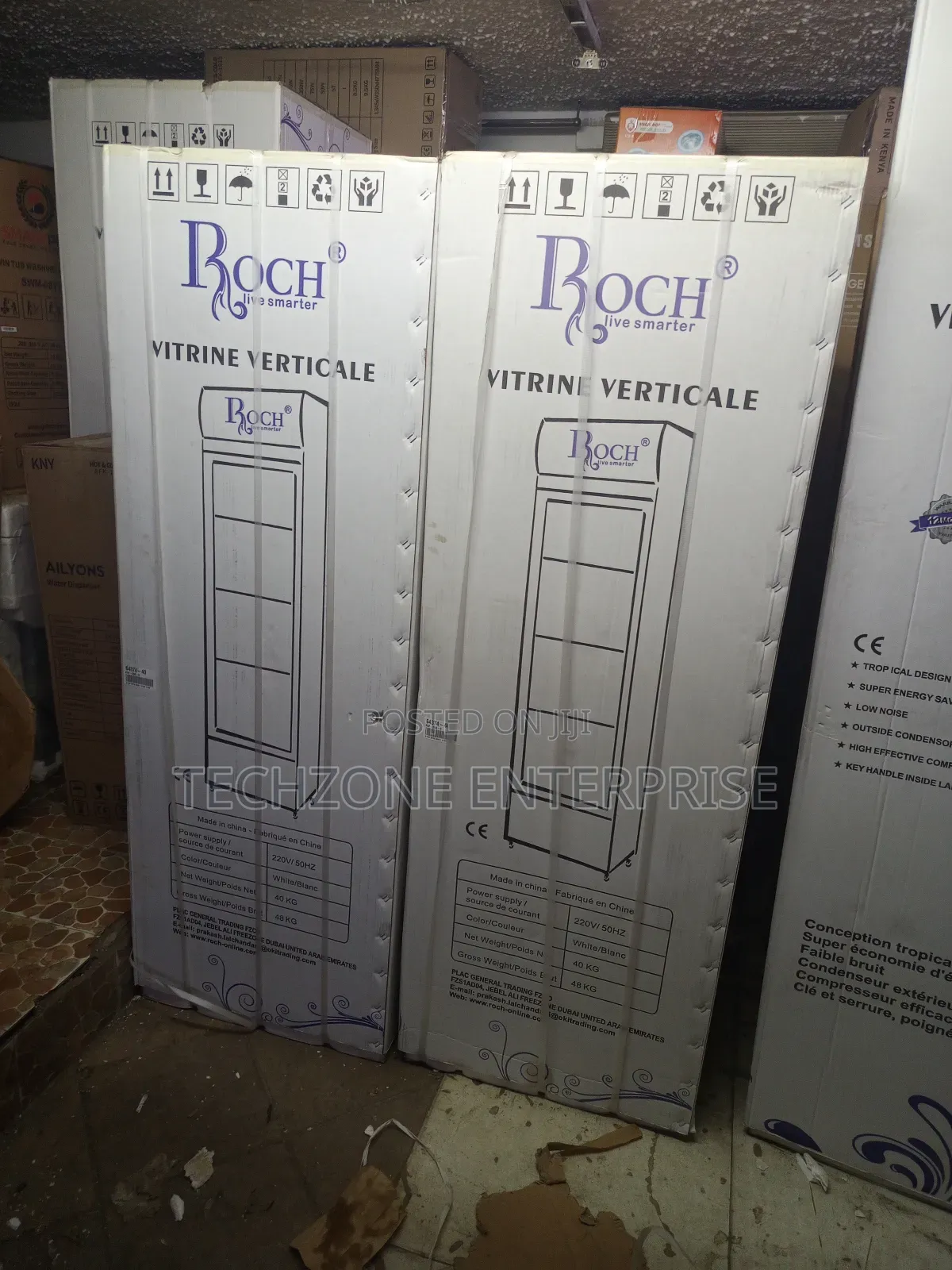 Roch Display Fridge-280l-RSF-350-O With Single Glass Door 