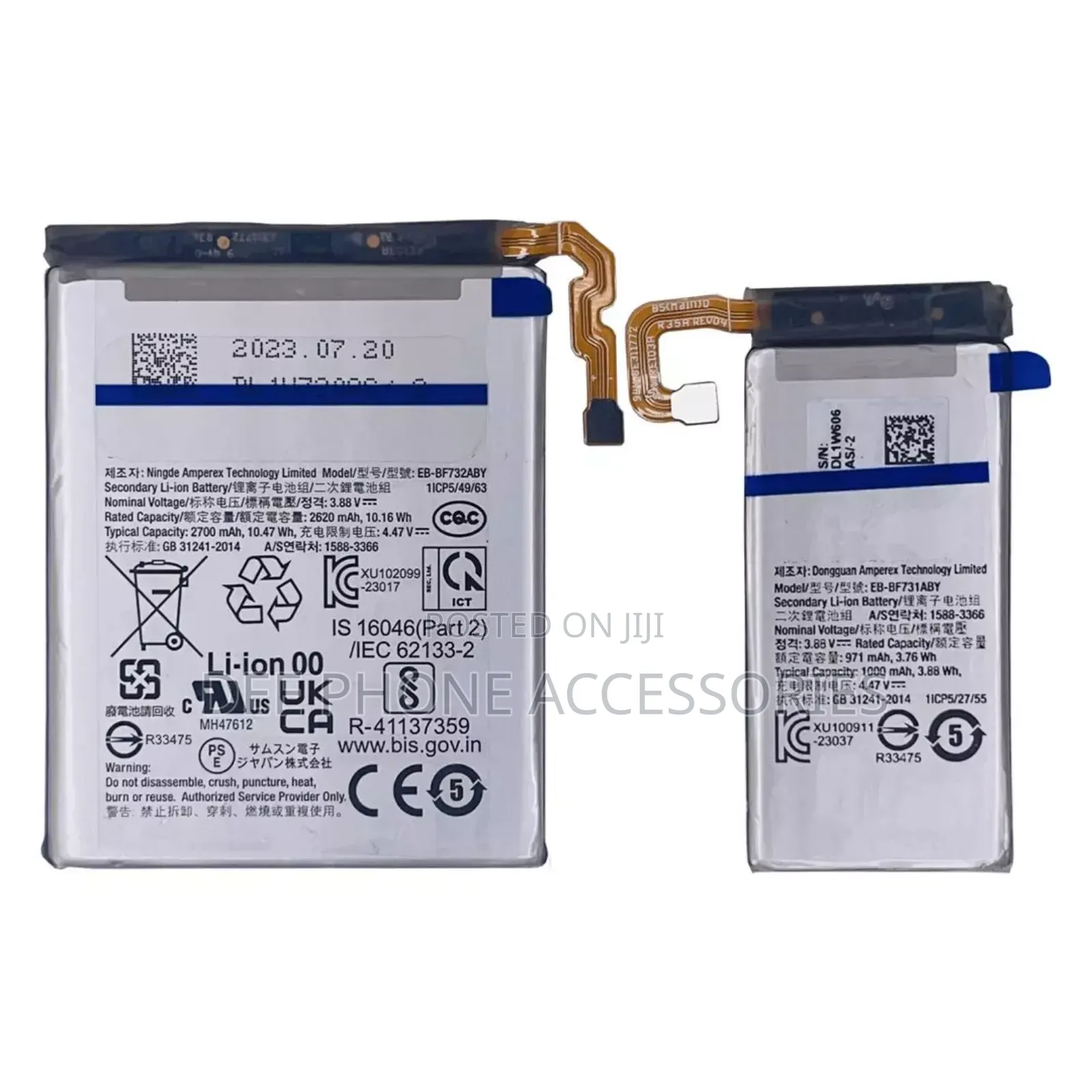 Samsung Galaxy Fold Z Flip 5 Phone Battery