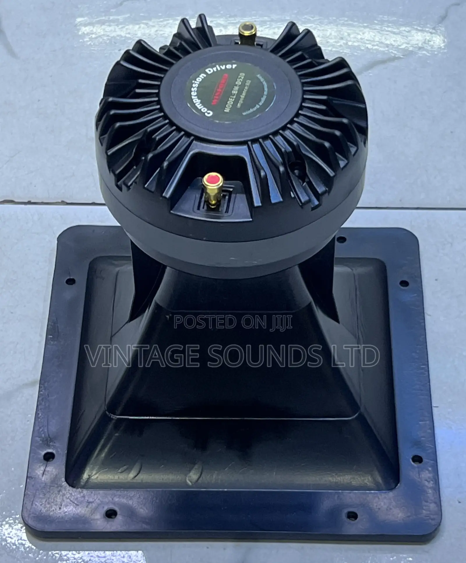 Winford Bm-D520 51.1 Compression Bullet Tweeter Driver With Horn 9by9