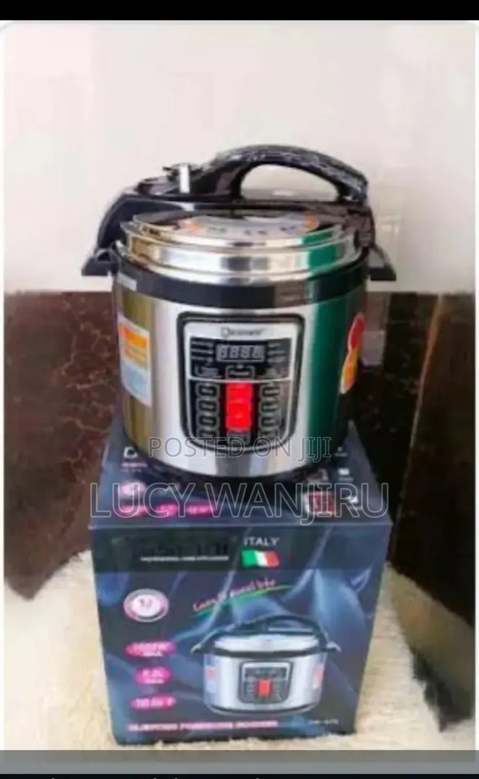 Dessini Electric Pressure Cooker/6l Electric Pressure Cooker