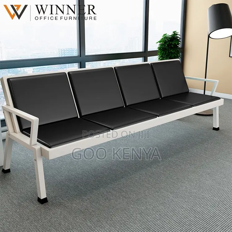 Office Chair ; 3 Seater Waiting Office Chair