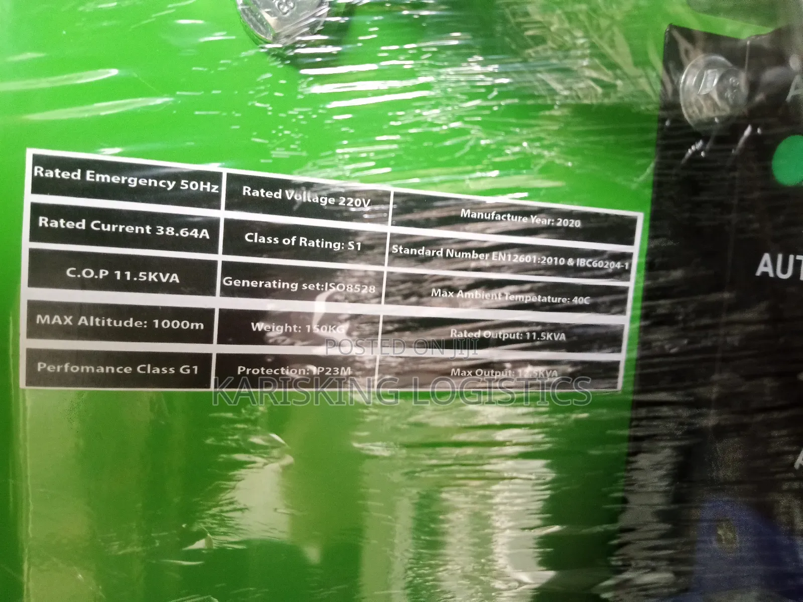 12kva /13kw Lifan Diesel Engine Generator