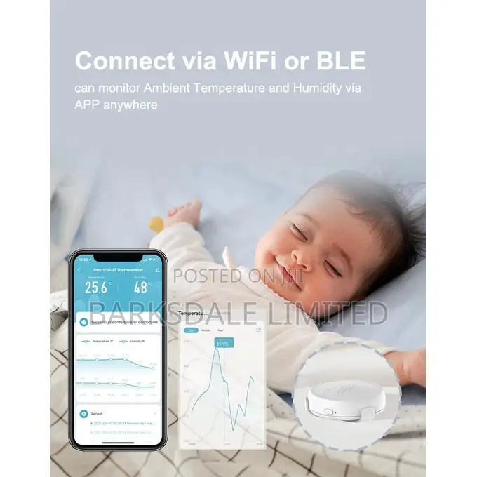 Wireless Wifi Smart Temp Humidity Datalogger Thermometer Hygrometer
