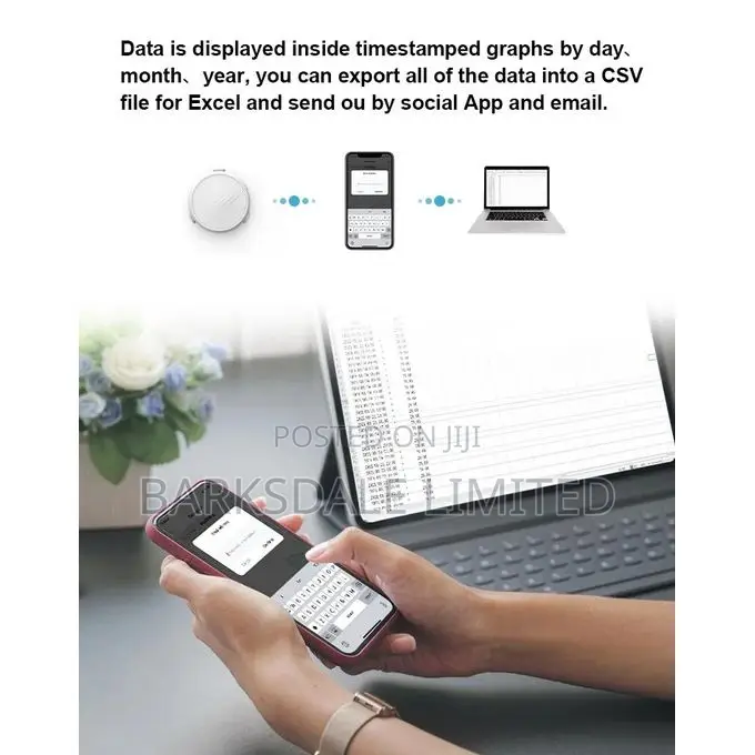 Wireless Wifi Smart Temp Humidity Datalogger Thermometer Hygrometer