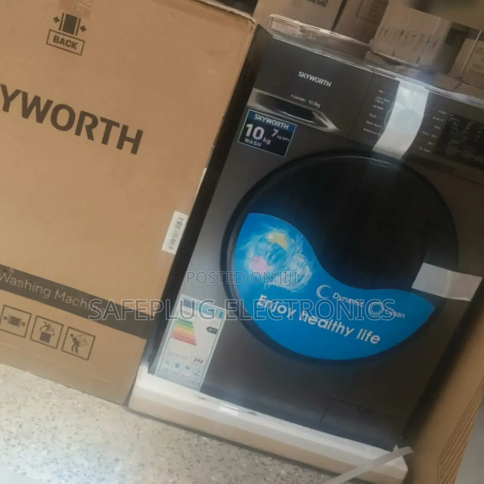 Skyworth 10kg Wash Dry Front Load Washing Machine