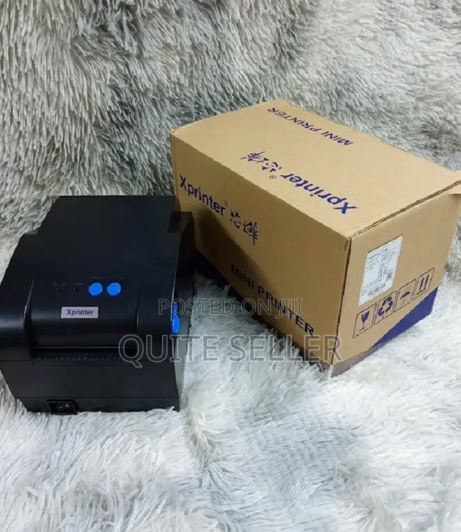 Thermal Barcode Printer With Cutter - Auto Skip Missing Label