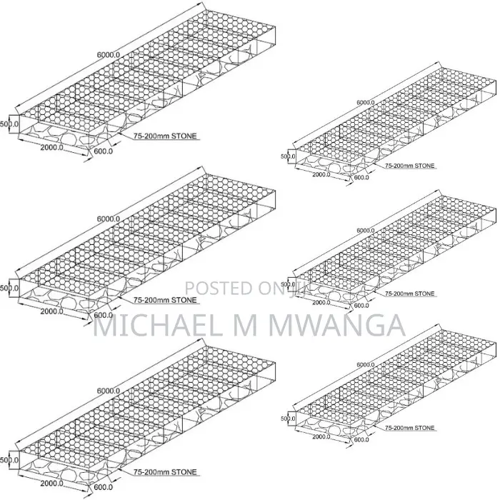 En 10223-3 Standard Gabion Mattresses