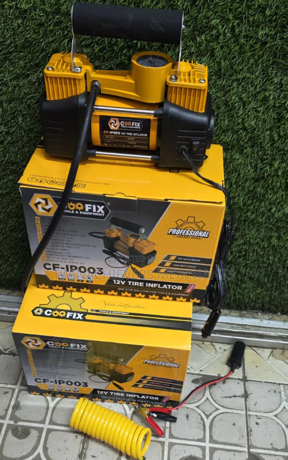 Quality Portable Tire Inflator 12v/Car Tire Inflator