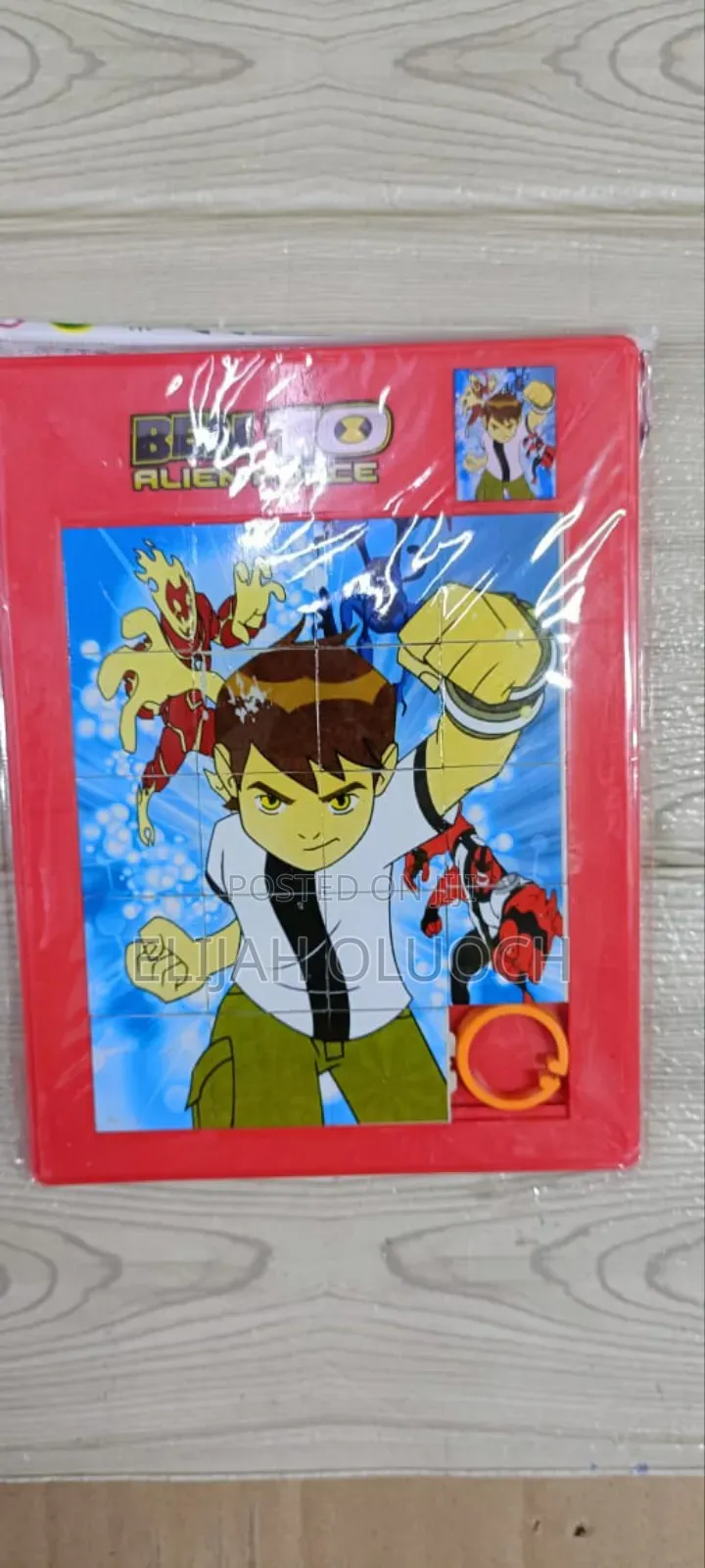 Cartoon Theemed Plastic Puzzles.
