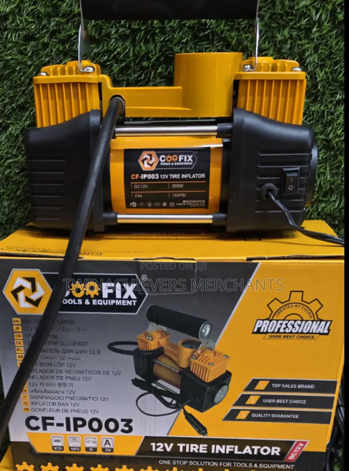Quality Portable Tire Inflator 12v/Car Tire Inflator