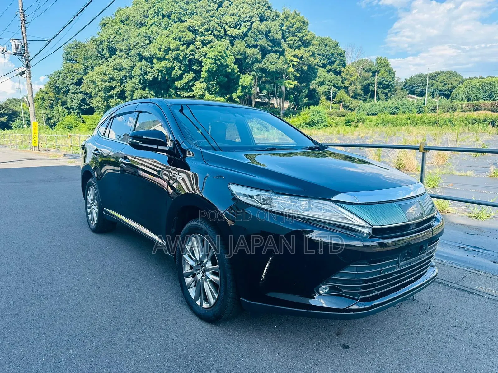 Toyota Harrier 2.5 Hybrid 4WD 2018 Black
