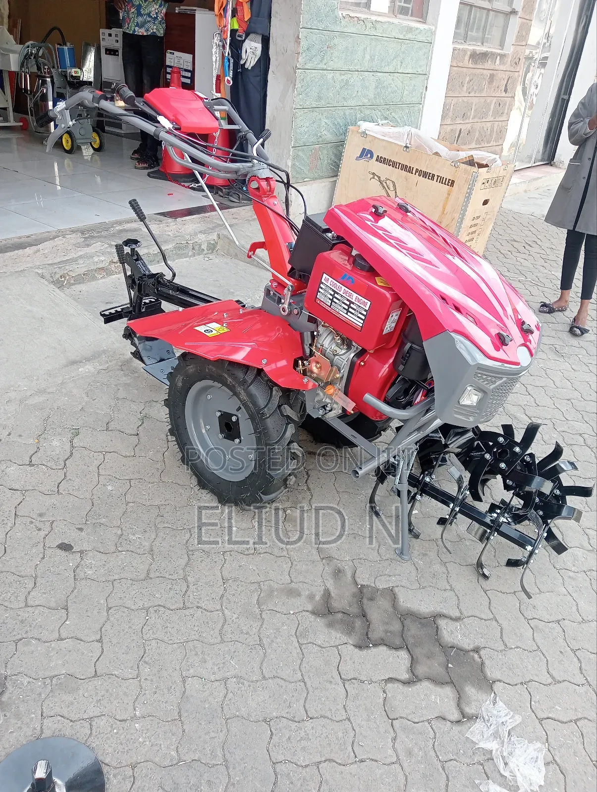 Heavy Duty Power Tiller Machine
