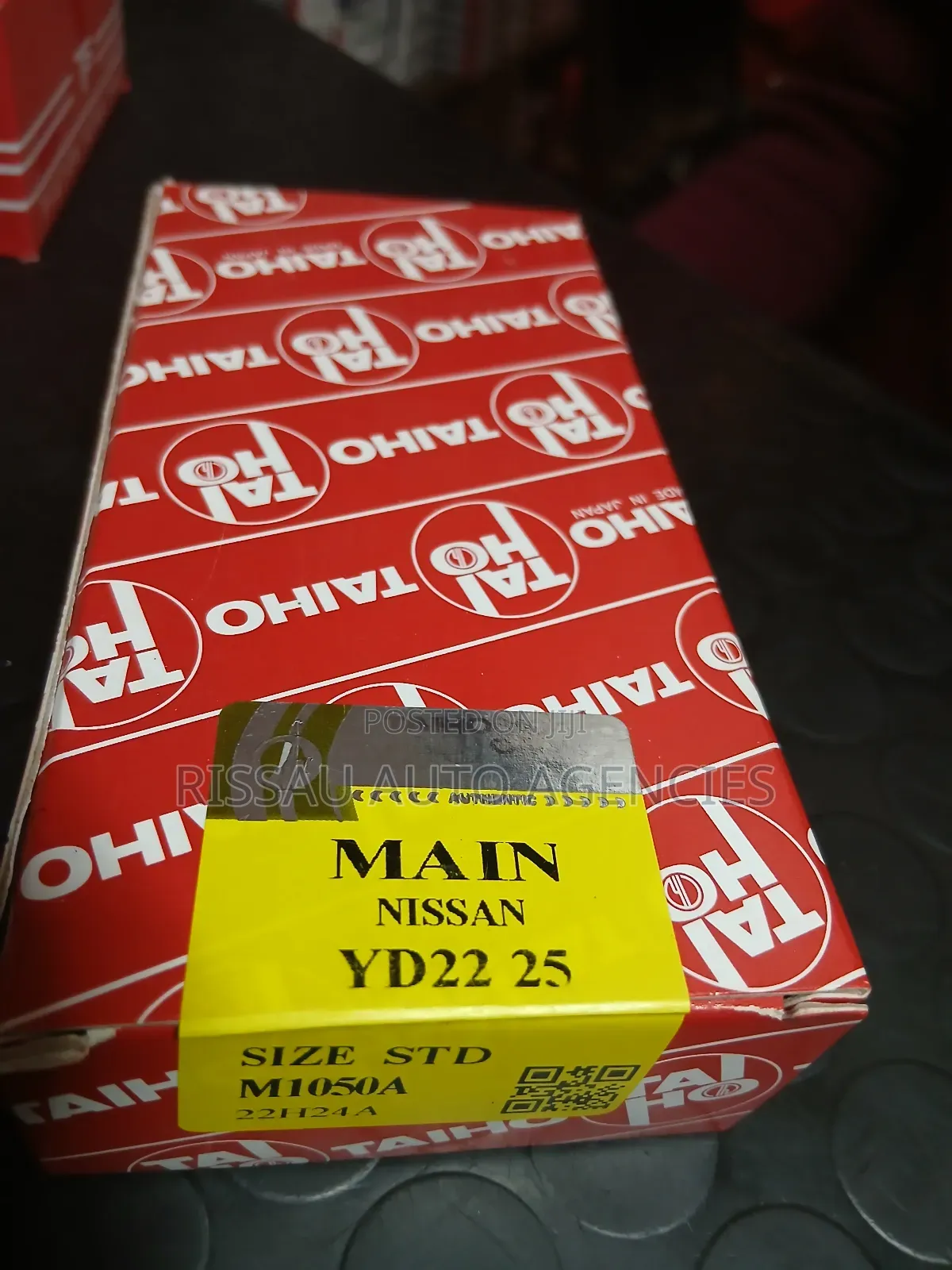 Tahio Made in Japan STD Size Main Bearing for Nissan Yd25 Engine.