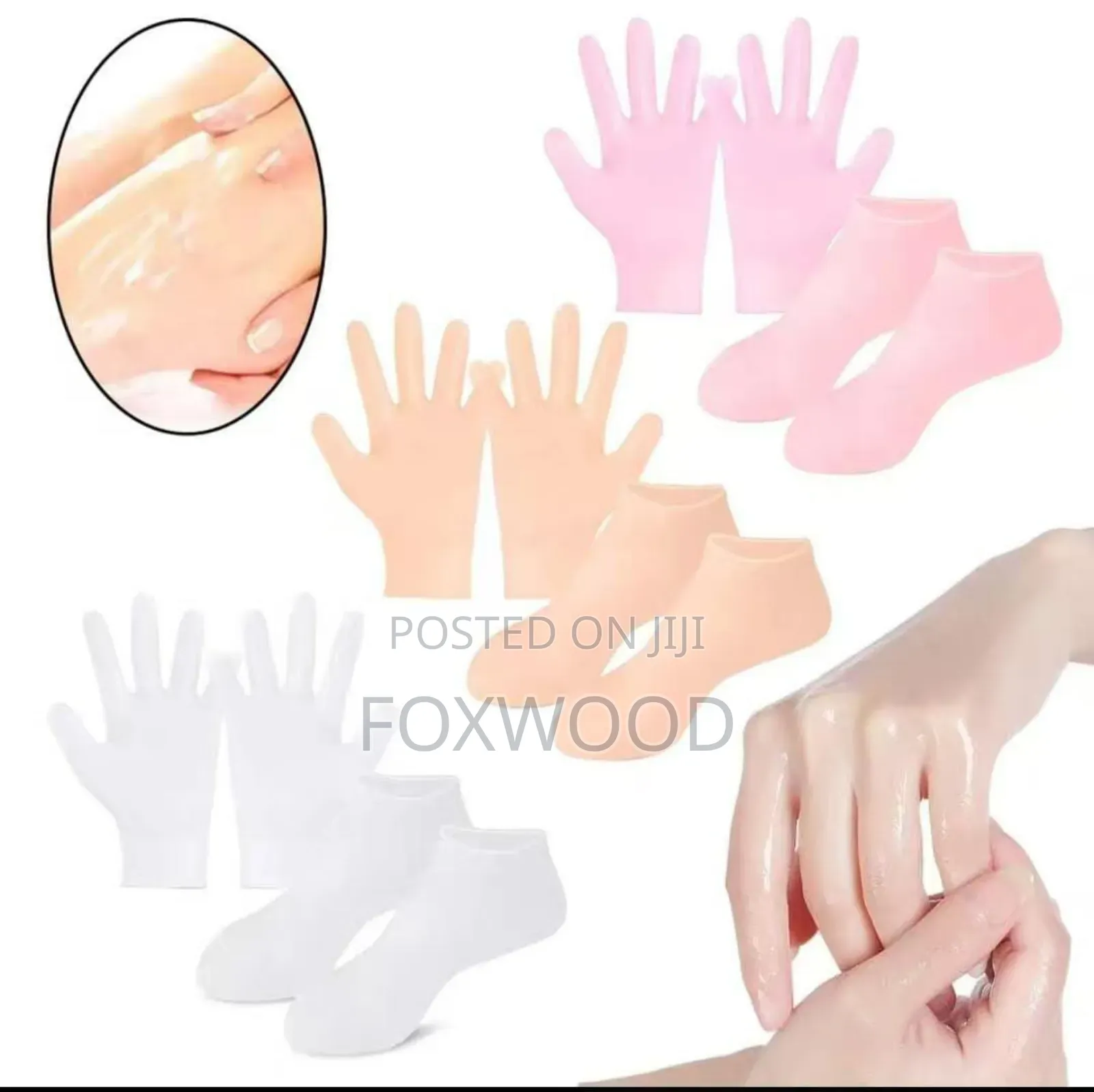 Spa Gel Moisturizing Socks Pair