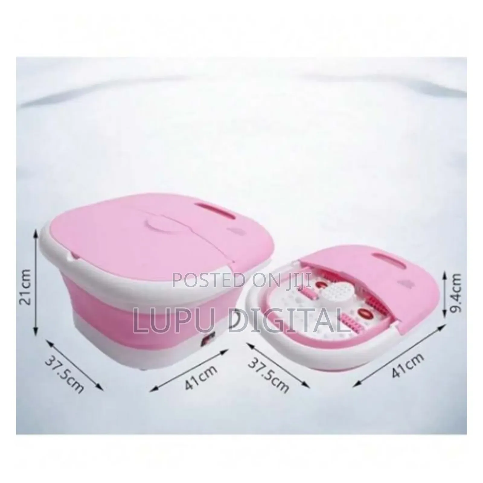 *High Quality Portable Silicon Folding Electric Foot Bath Foot Massage