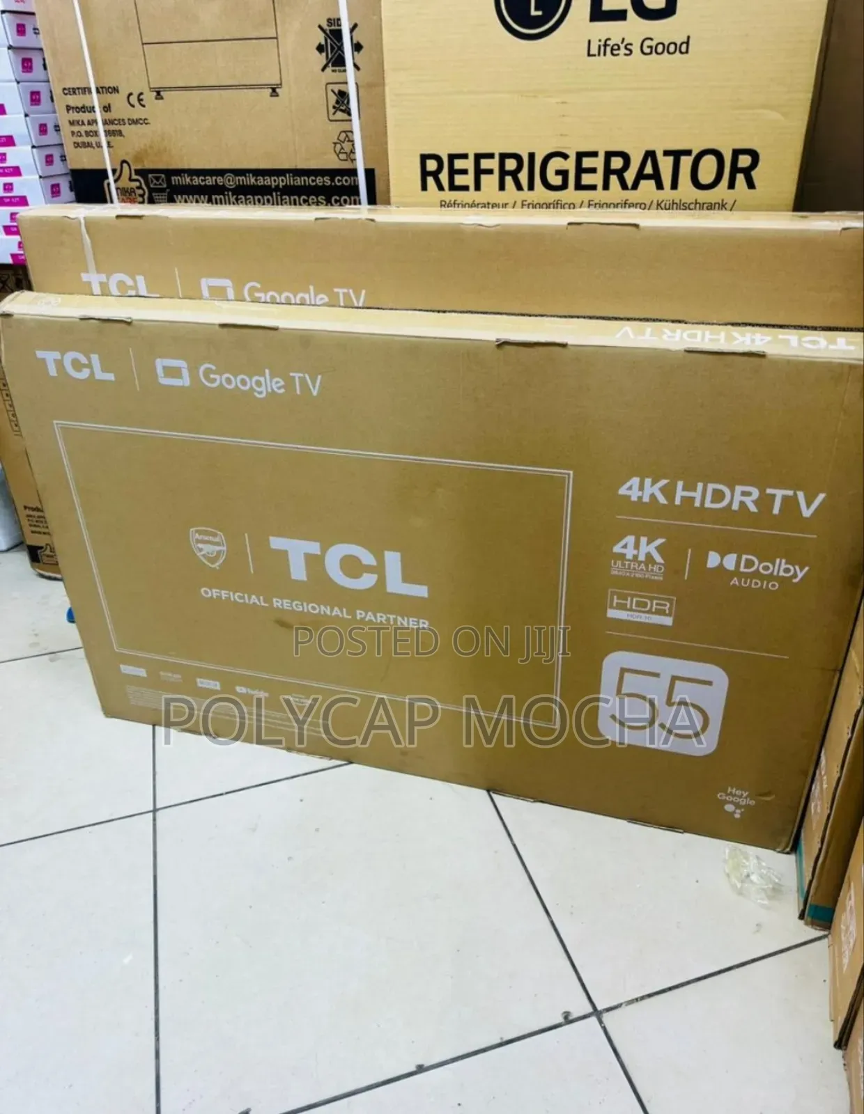 TCL 55p6k Is a 55-Inch Ultra Hd Smart Google TV.