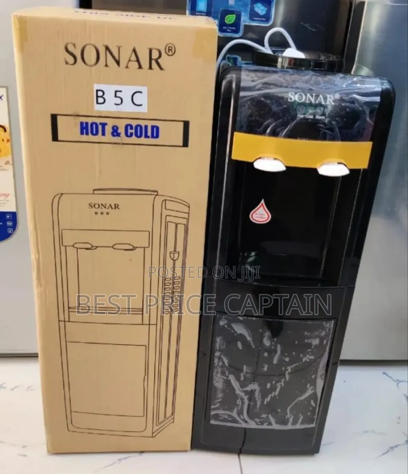 Executive Sonar B5c Hot and Cold Water Free Standing Dispenser