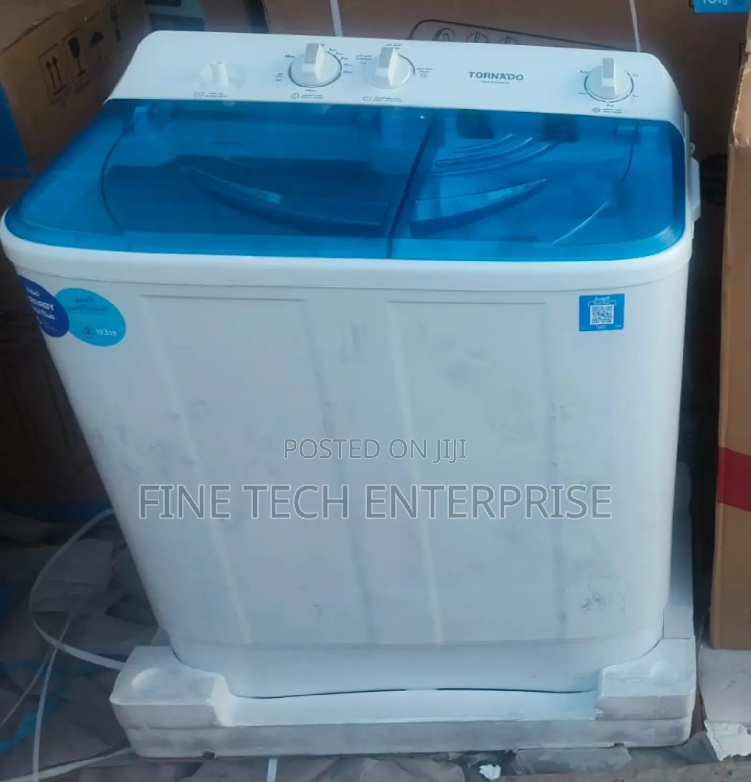 7kgs Tornado Twin Tub Washing Machine