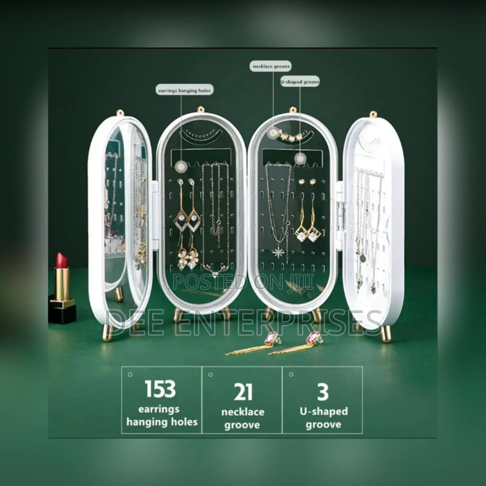 Foldable Unique Exquisite Vintage Retro Jewelry Display Rack