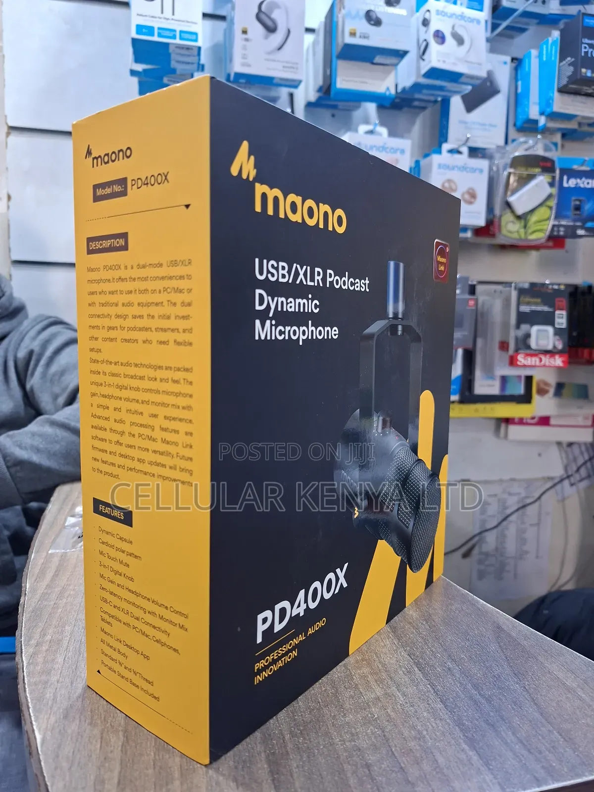 Maono Pd400x Usb/XLR Dynamic Microphone