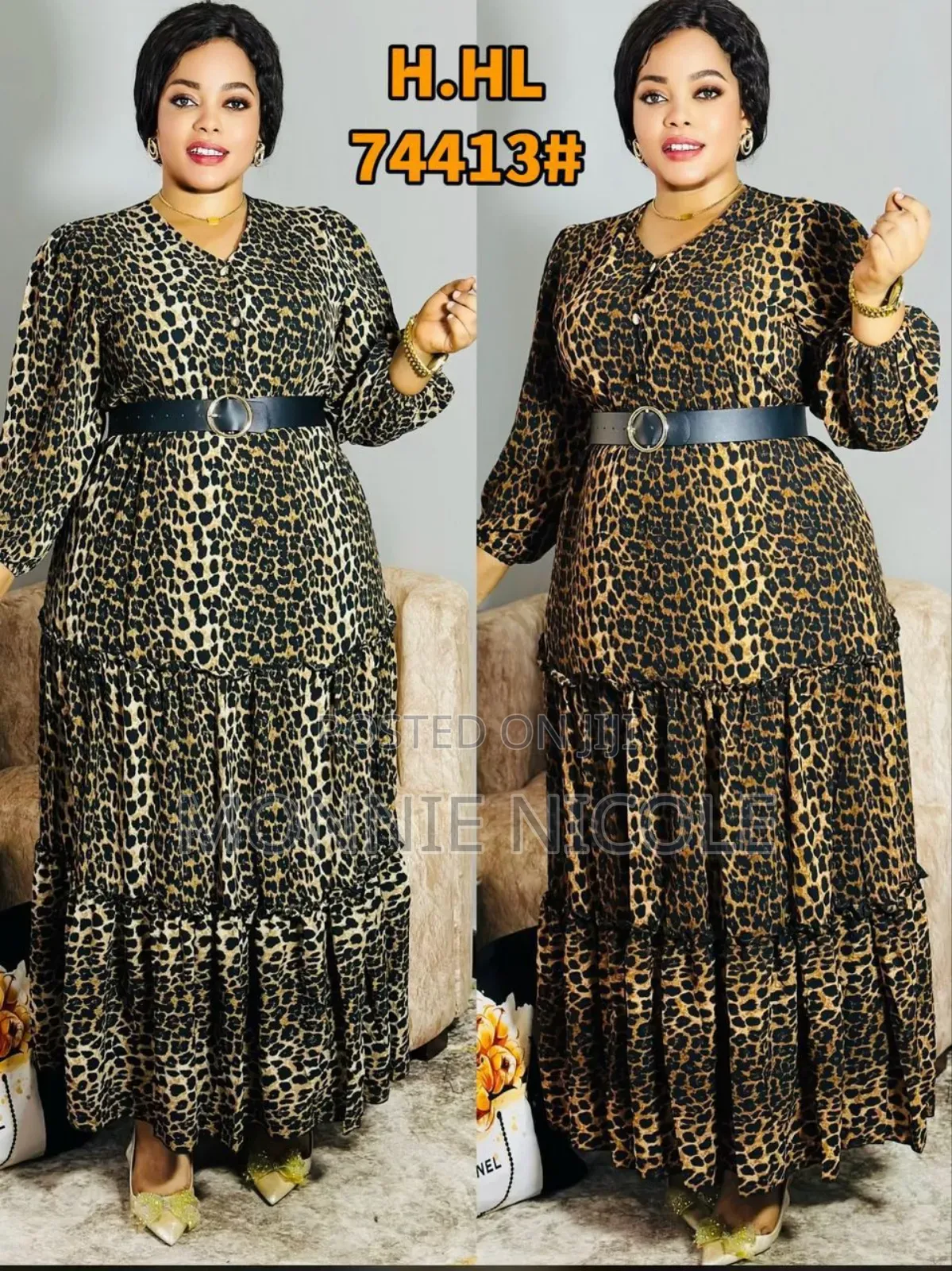 Quality Animal Print Maxi Dress