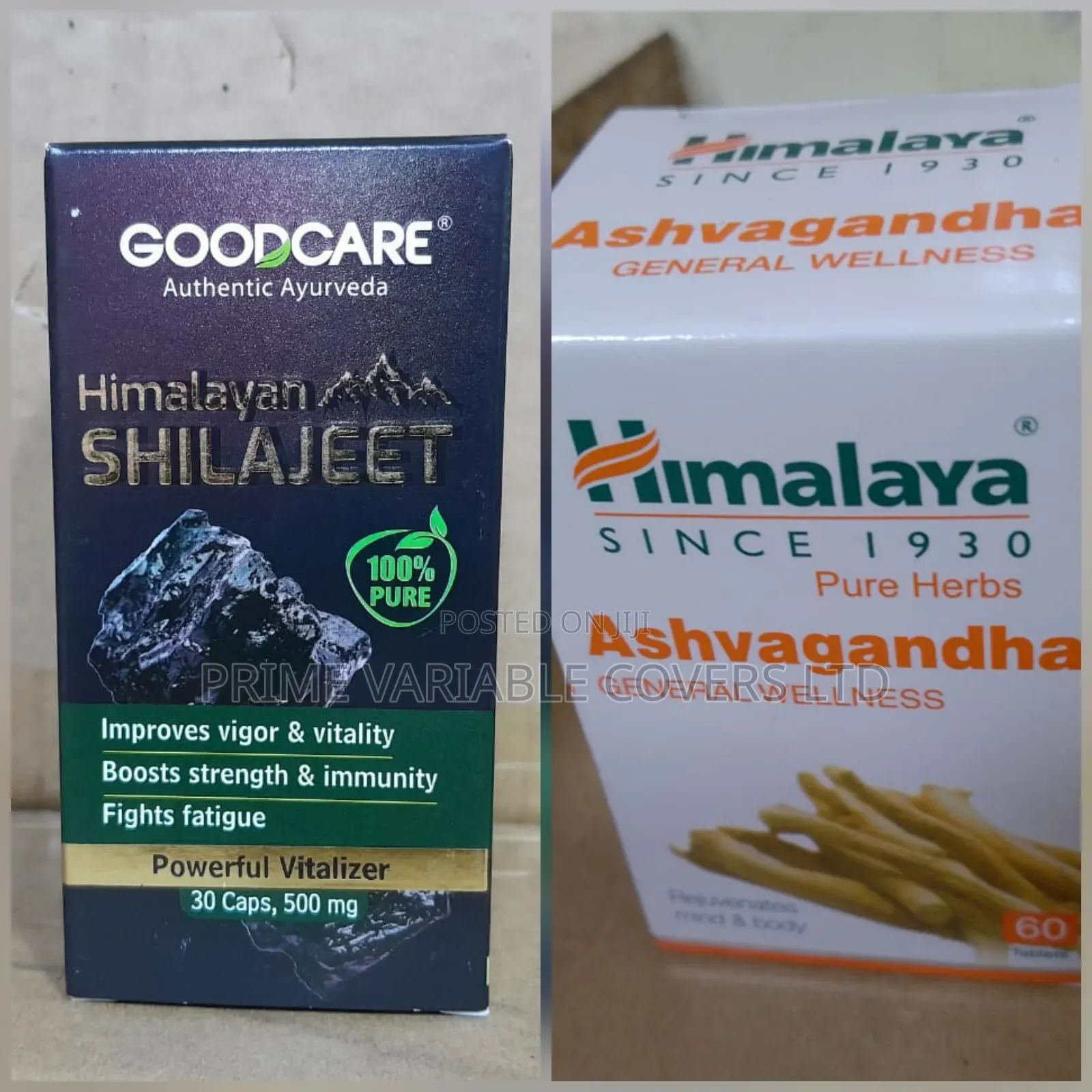 Natural Power for Body Mind With Shilajit/Shilajeet Ashvagandha