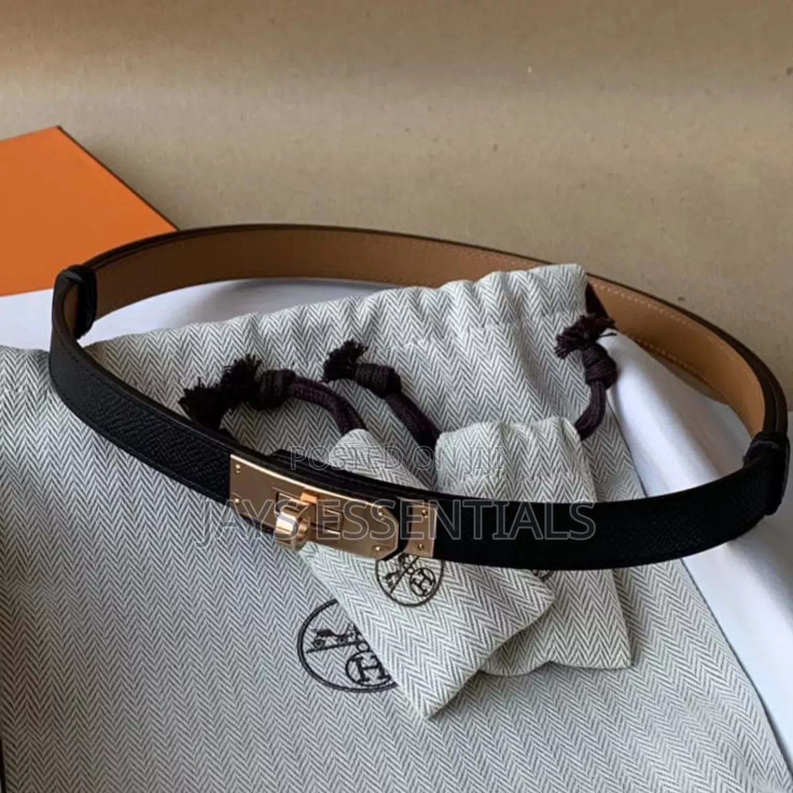 Versatile, Timeless-Hermes Quality Slim Belts