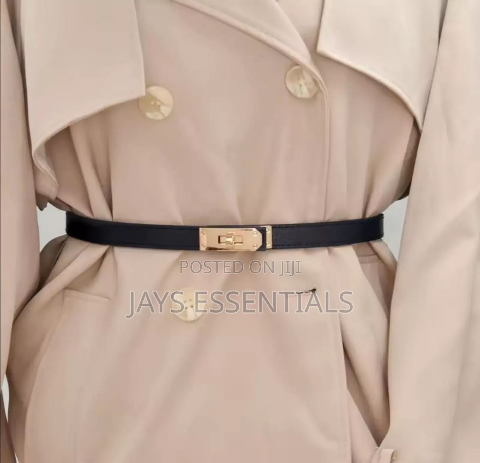 Versatile, Timeless-Hermes Quality Slim Belts