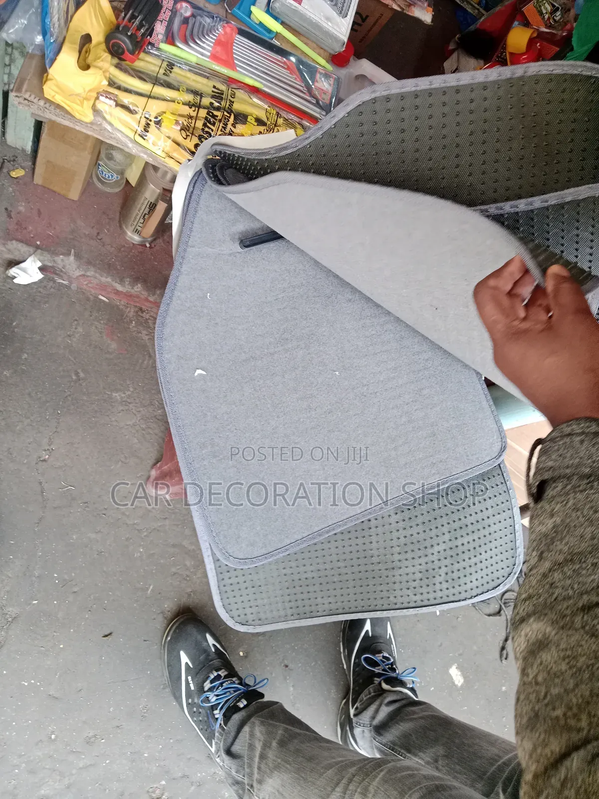 Grey Dolphin Nonslip Floor Car Mats