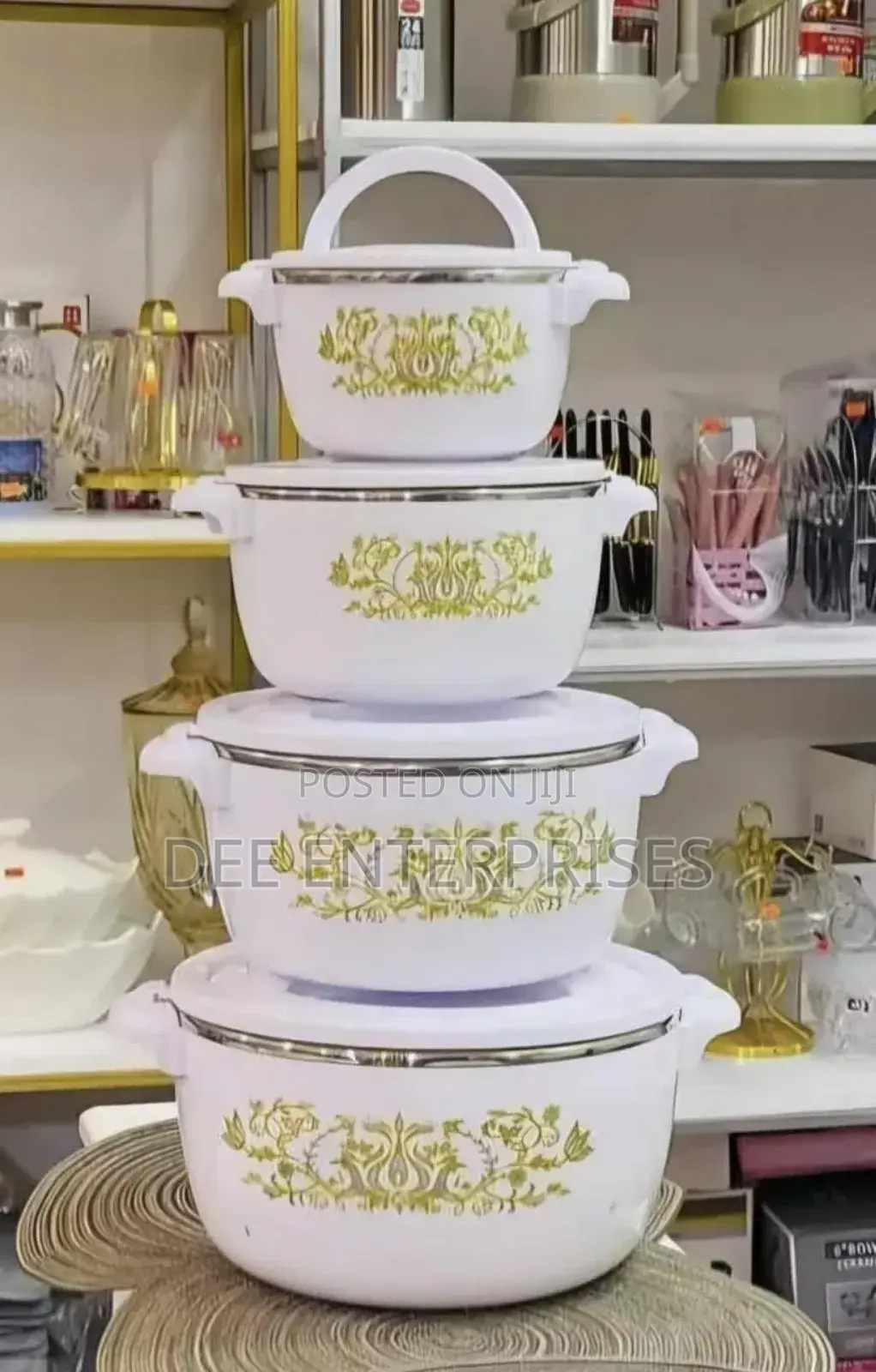 4pcs Casserole Insulated Hotpots