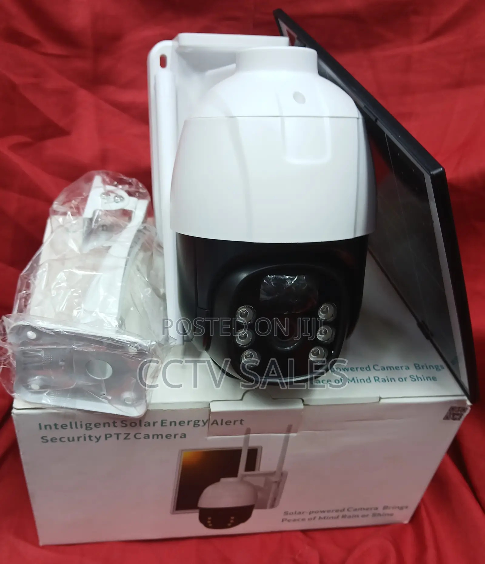 V380pro 4g Solar Camera With Alarm Notification by Pir