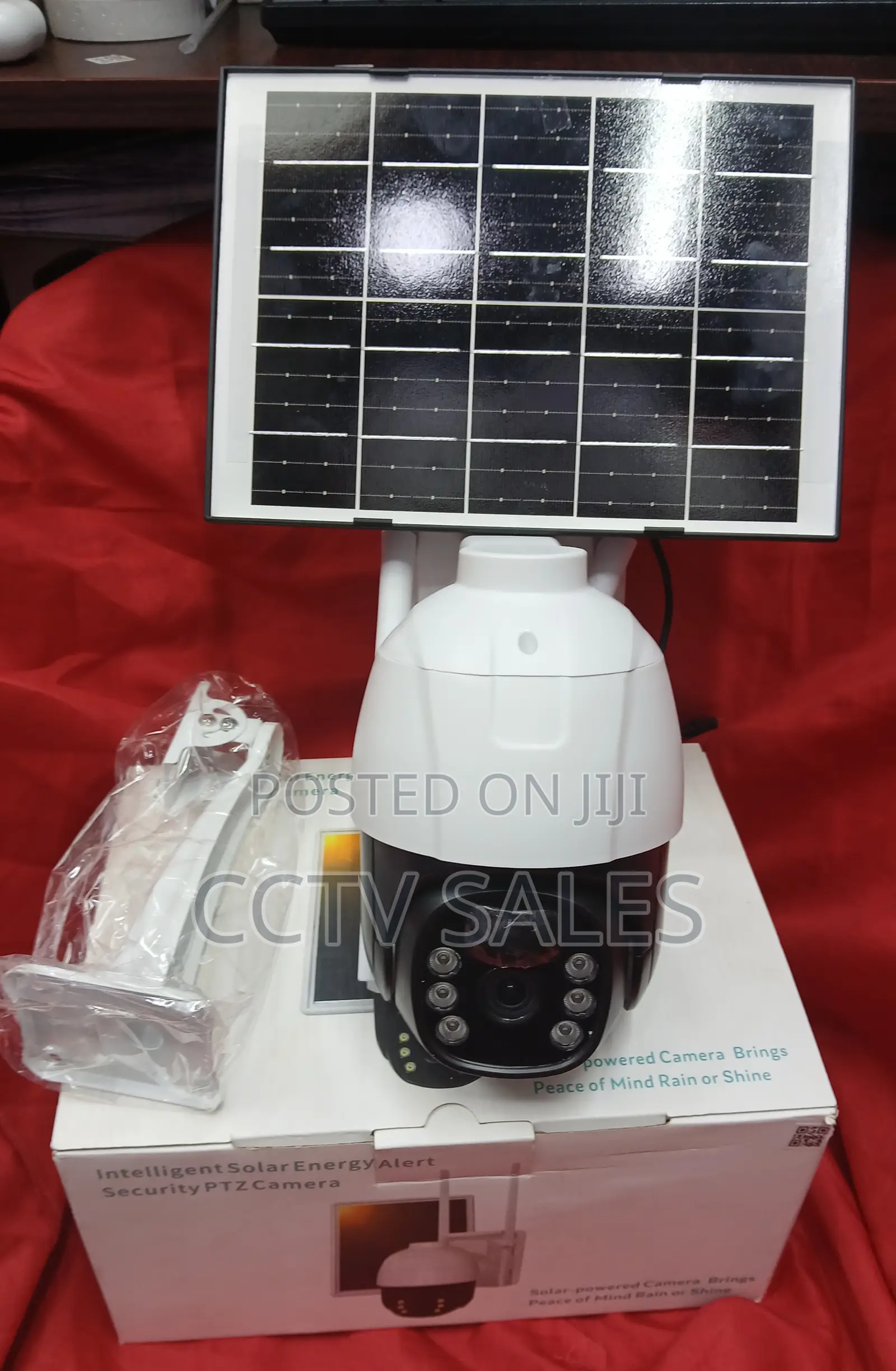 Full Color Night Vision 4g Outdoor PTZ Solar CCTV Camera