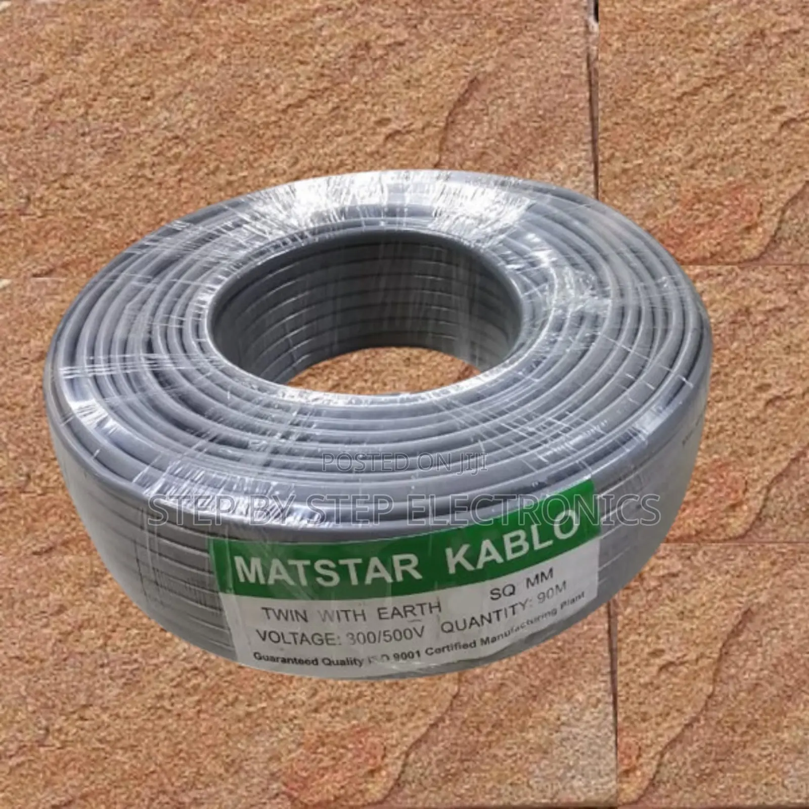 90meters Length 1.5mm 90m Twin With Earth Flat Electrical Wiring Cable