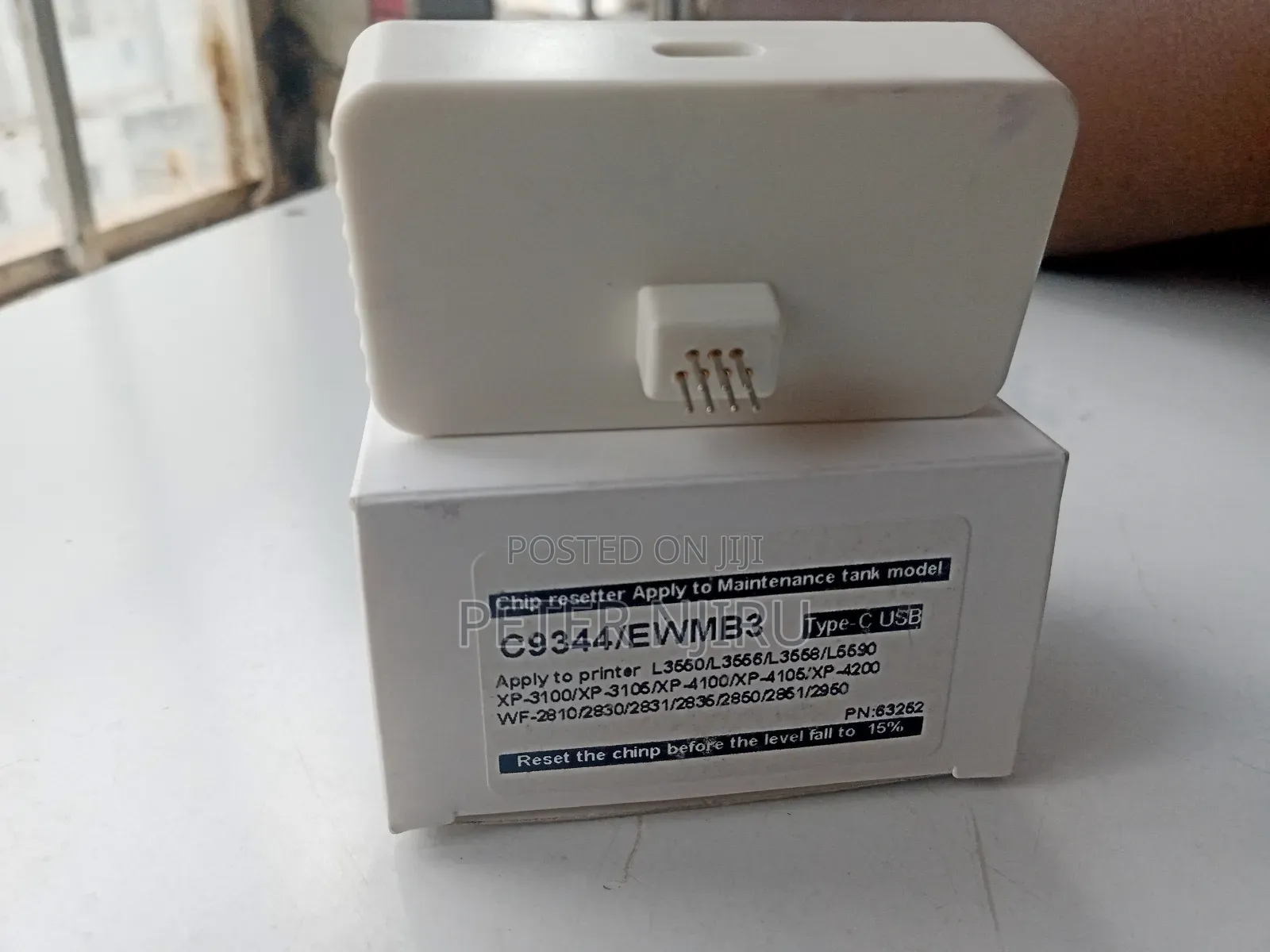 Chip Resetter for L8058/L8050/L18050 Epson Maintenance Box