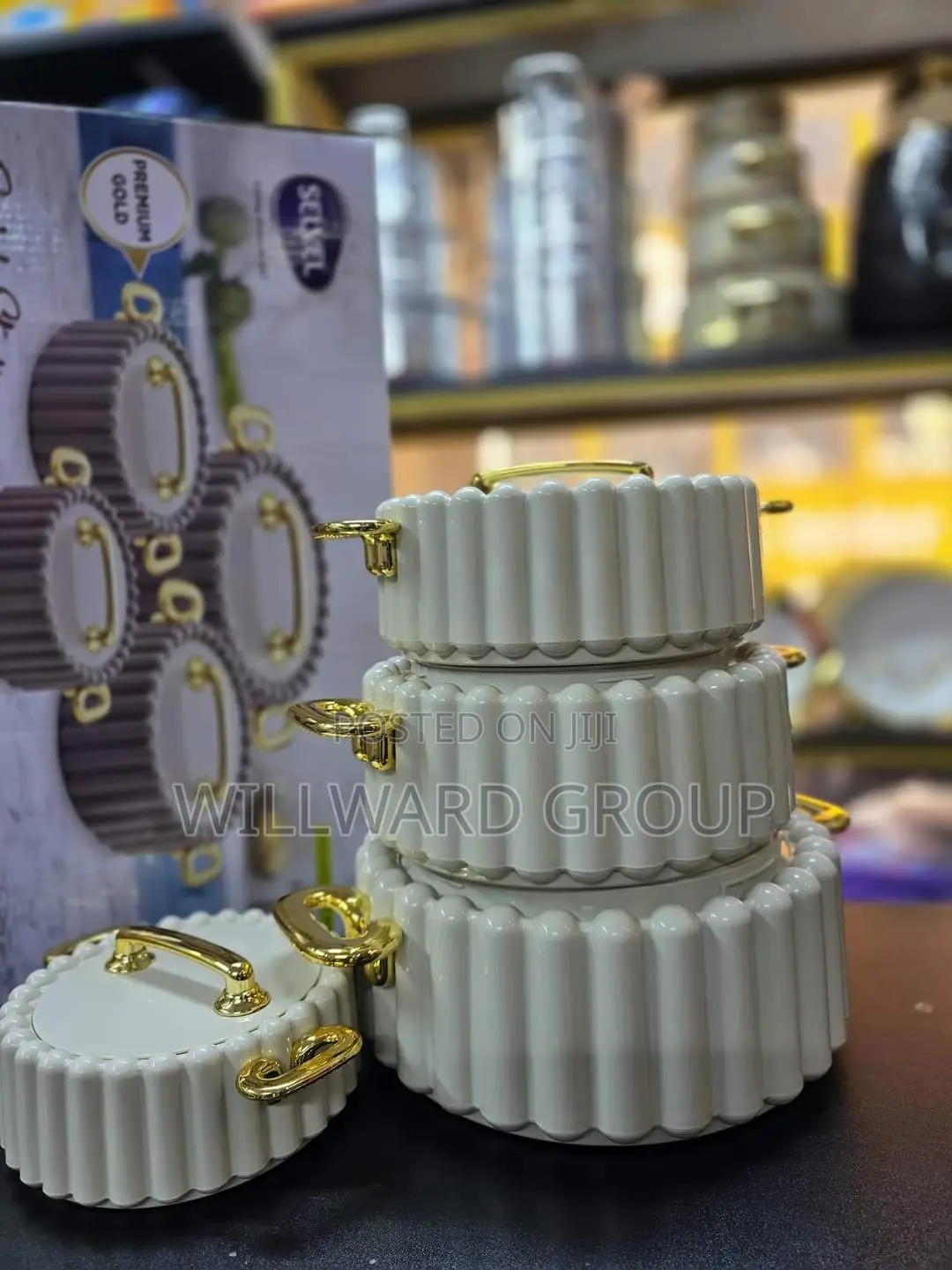 4 Pcs Goldstar Hotpot Sizes 1000,1500,2500,3500 Ml