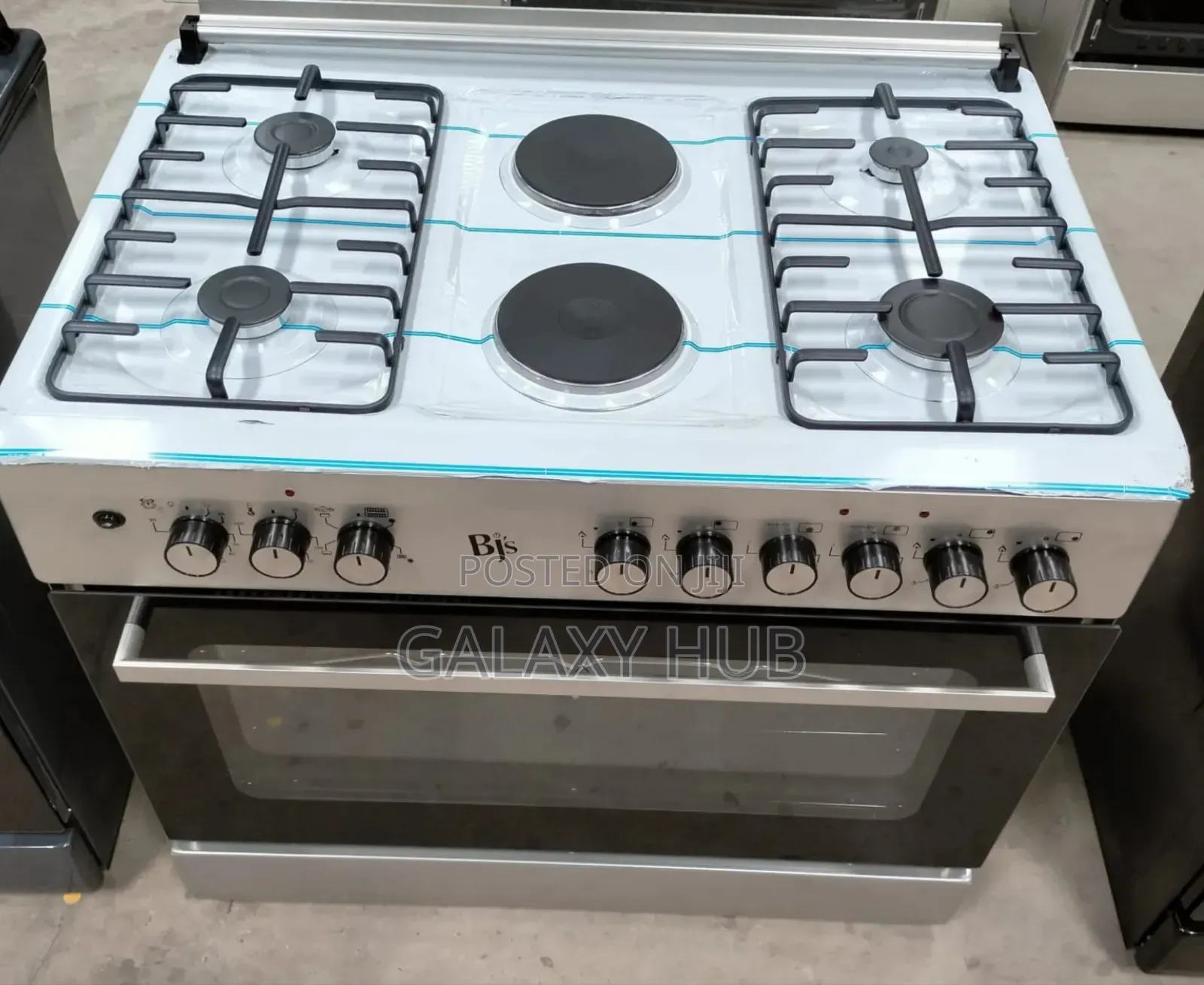 BJS 60x90 4+2 Hot Plate Gas Cooker, W/ Turbo Fan,