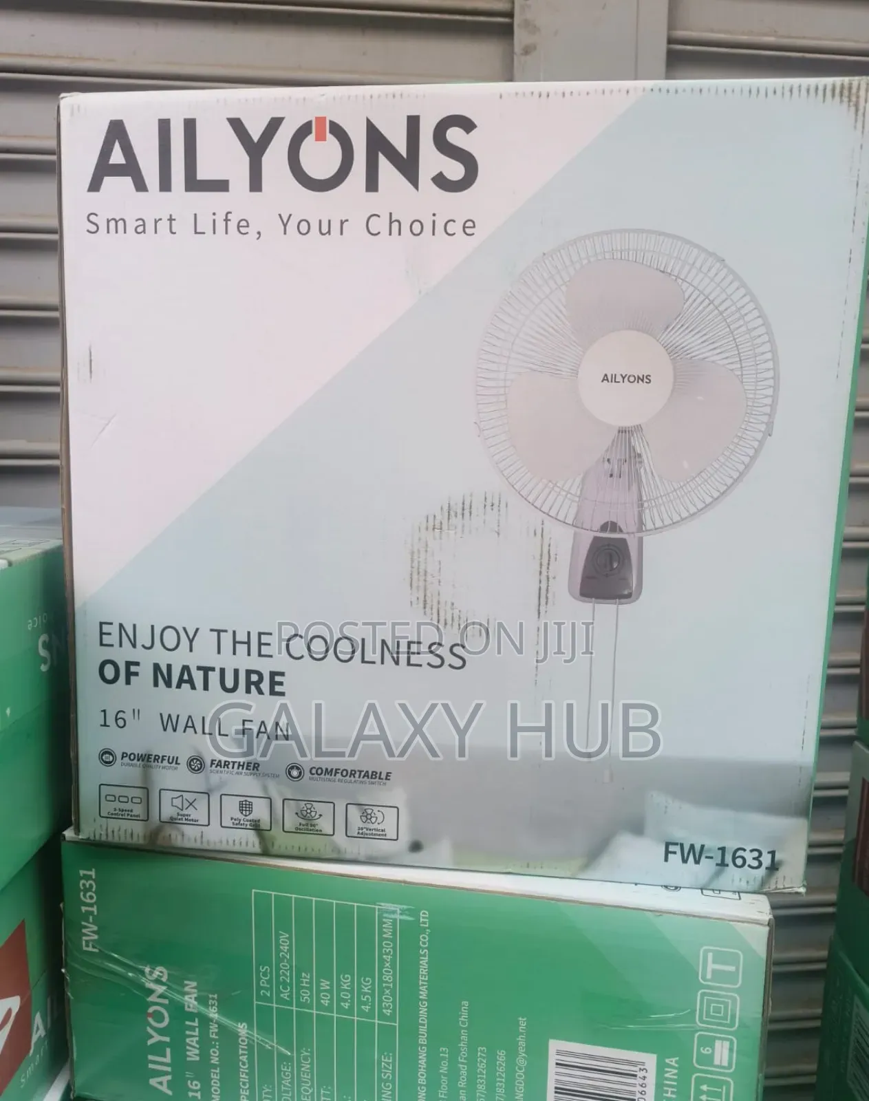 Ailyons 16 Inches Wall Fan