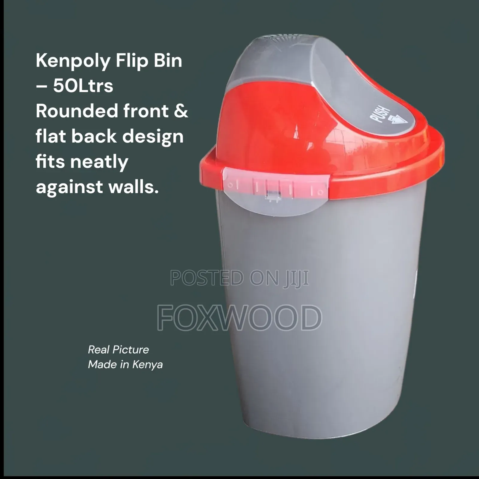 Kenpoly Flip Bin 50ltrs
