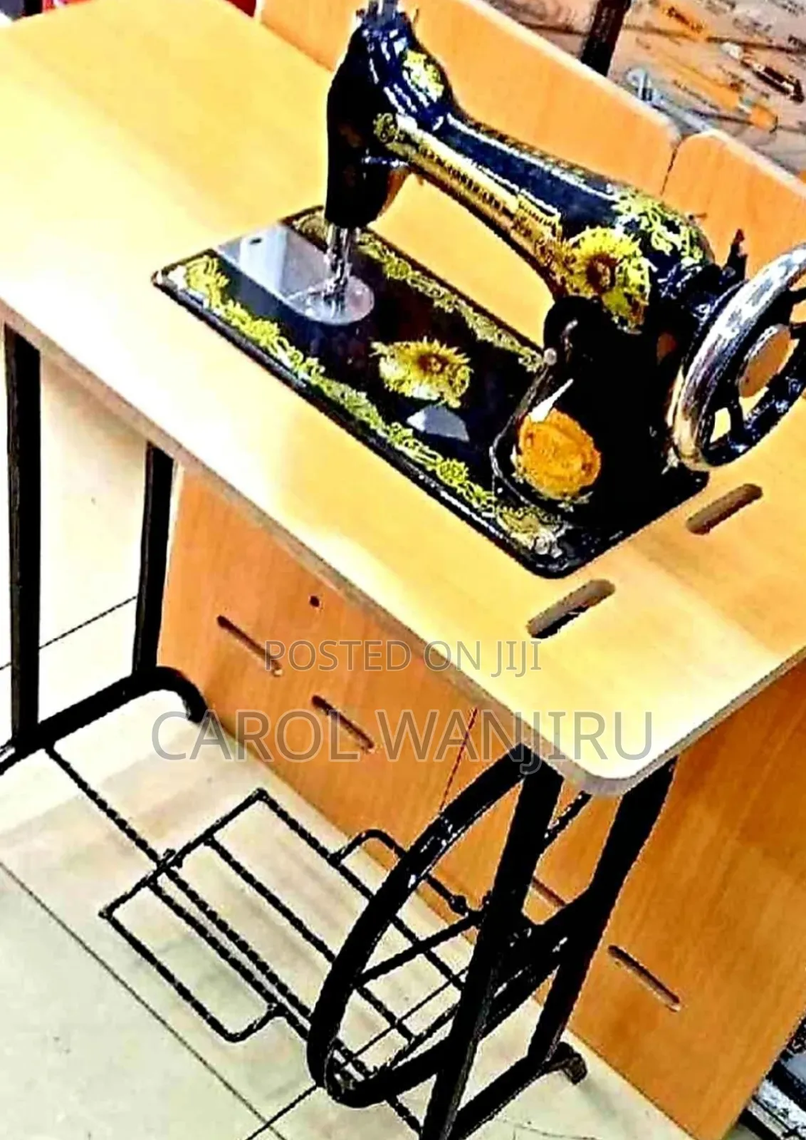 Affordable Sewing Machine Complete With Table Butterfly