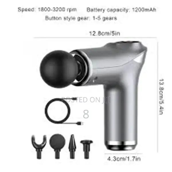 Muscle Therapy Massage Gun – Quiet Long Battery Life