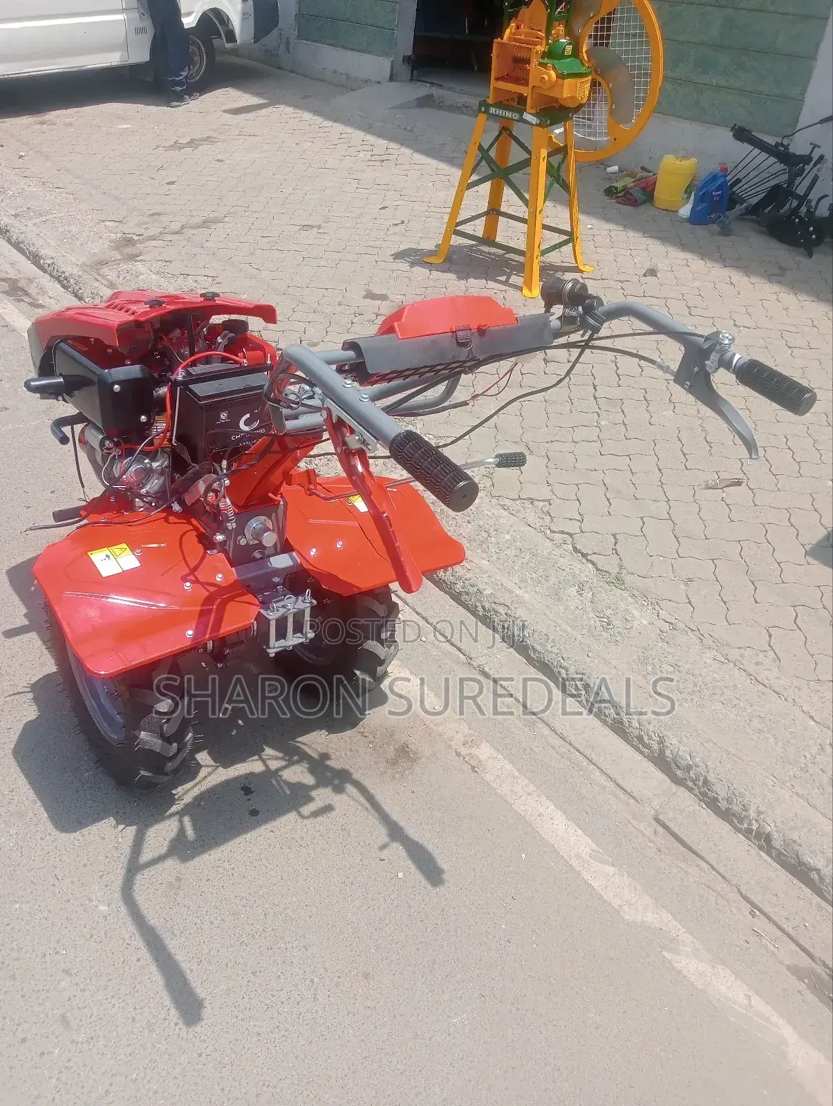 Hand Operated Power Tiller/ Tiller With All Accessories