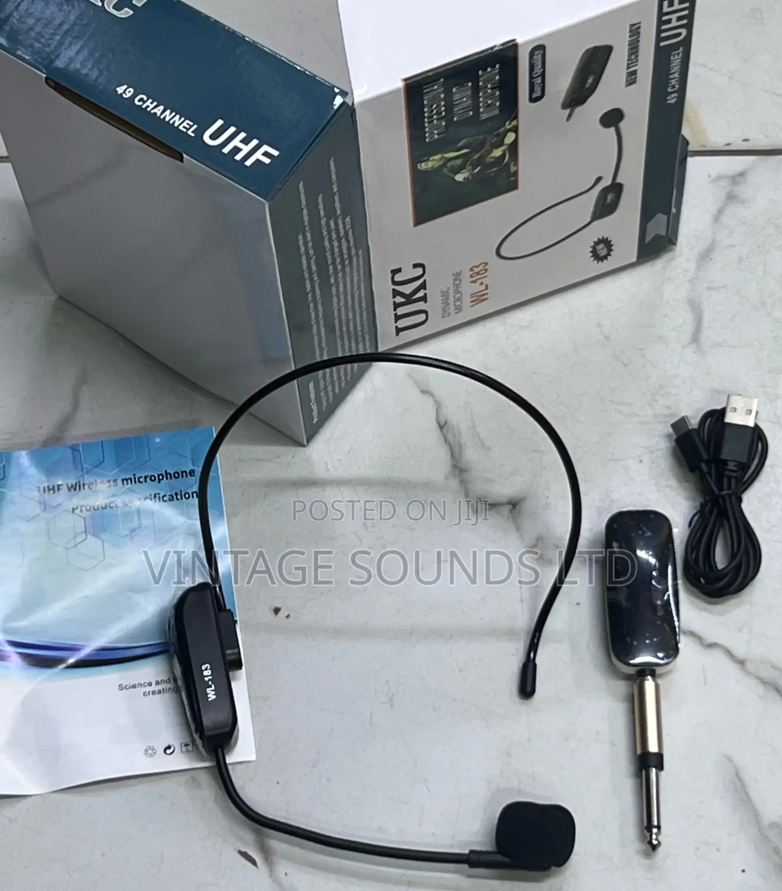Ukc Legendary Wl-183 Professional Dynamic Microphone