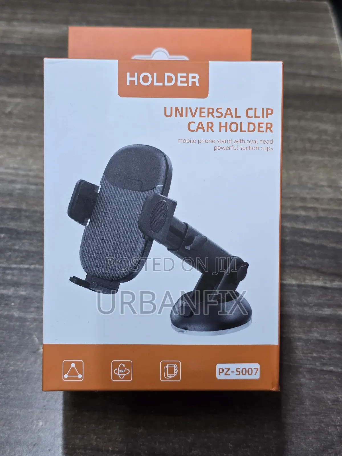 Universal Car Mobile Phone Holder Stand With Powerful Suction Cups