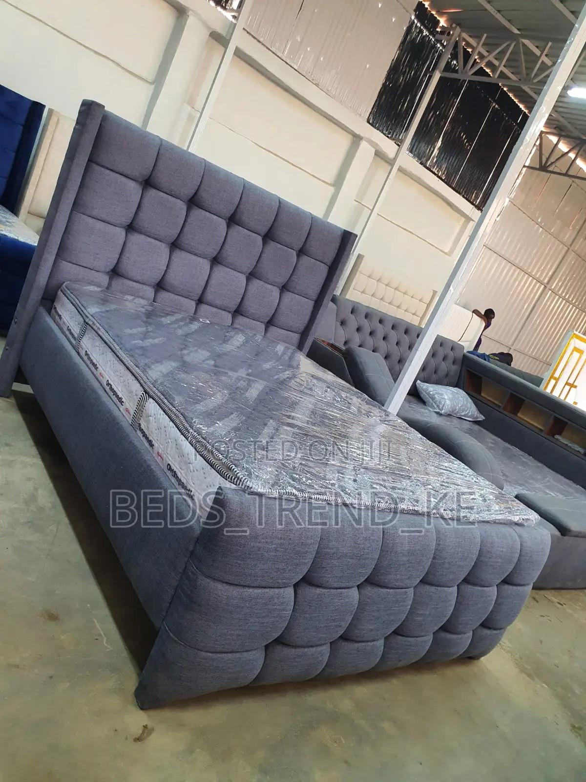 Stylish Cozy 5 by 6 Modern Bed
