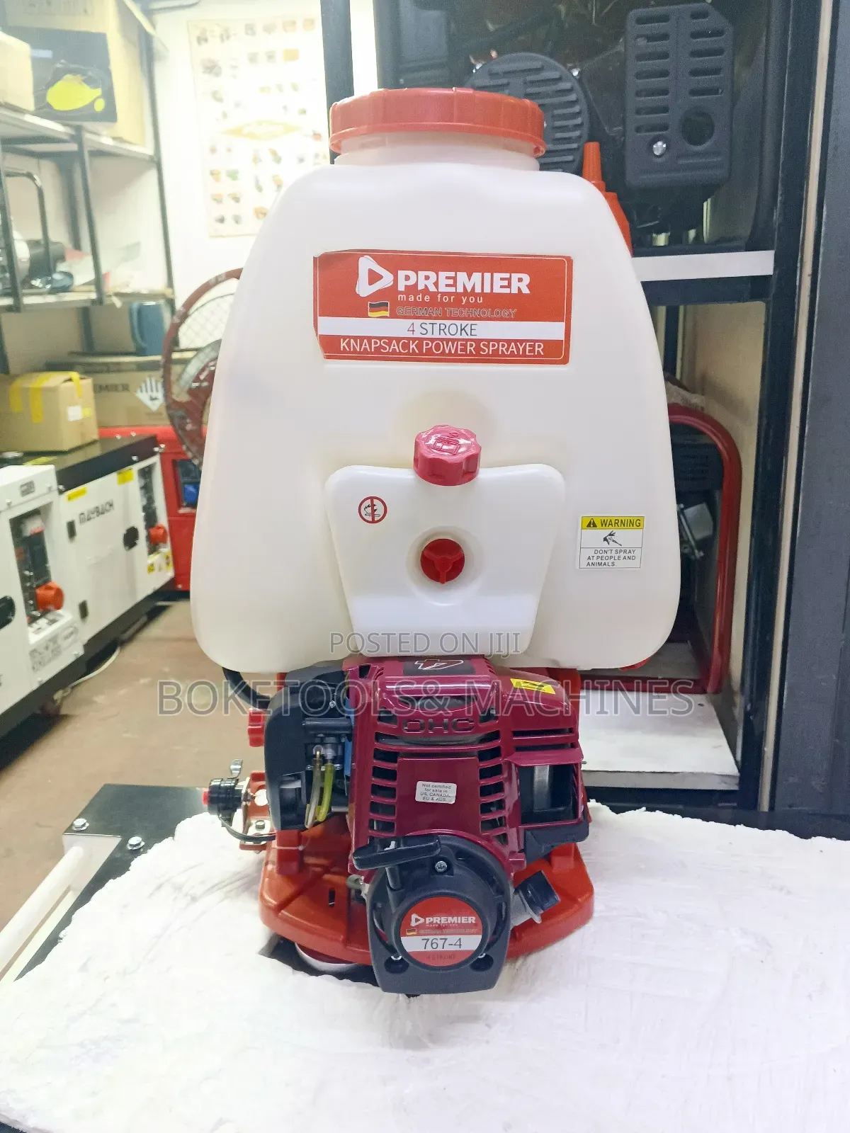 Premier 4 Stroke Knapsack Sprayer 25l