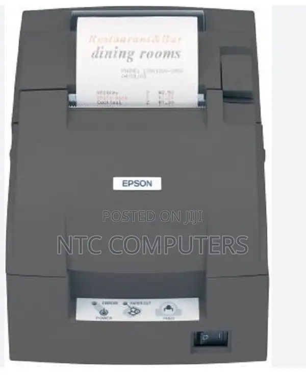 Epson Tm-U220b Dot Matrix Receipt Printer, Ethernet, Cutter, Black