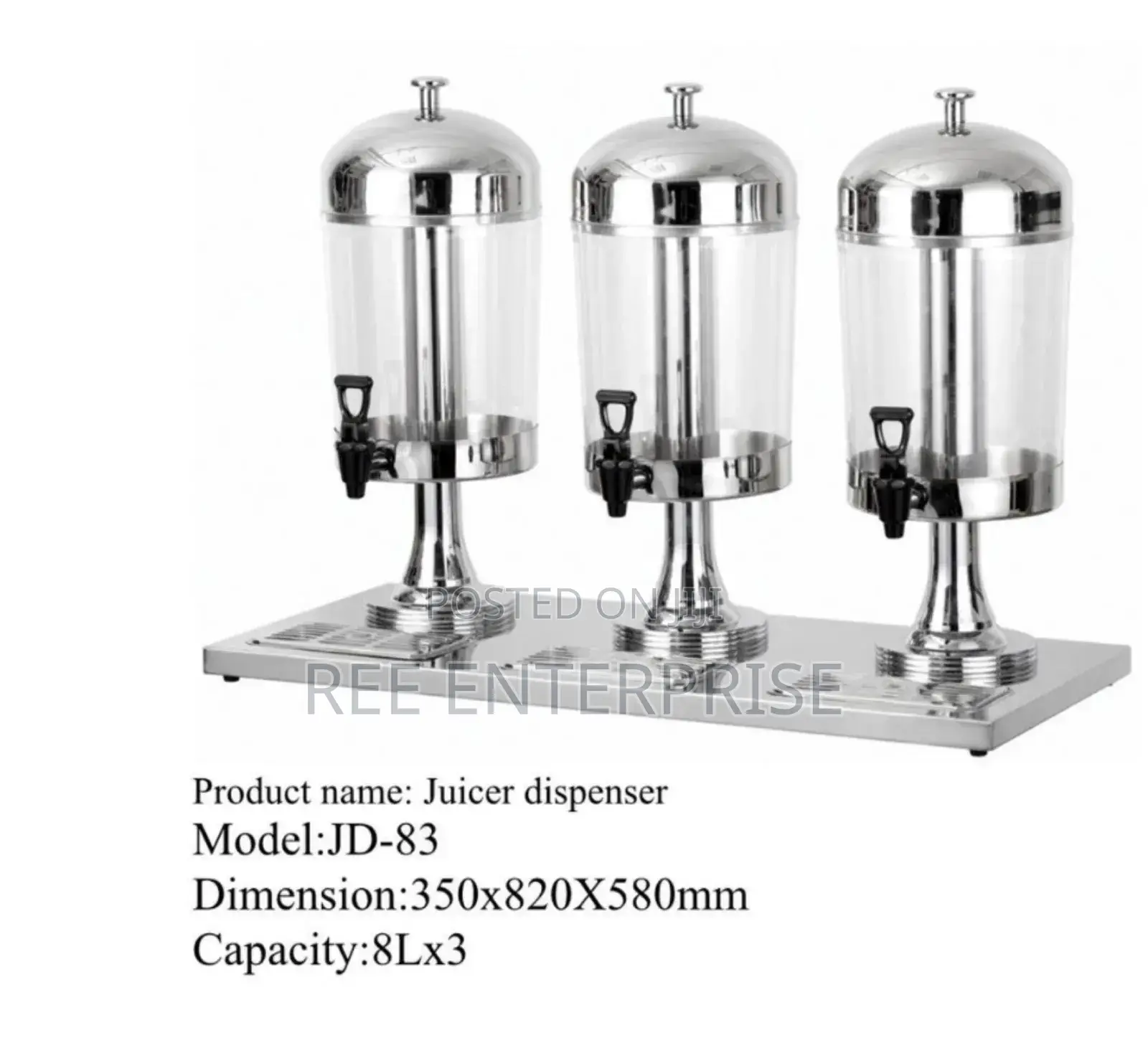 8 Litres *3 Brand New Juice Dispenser