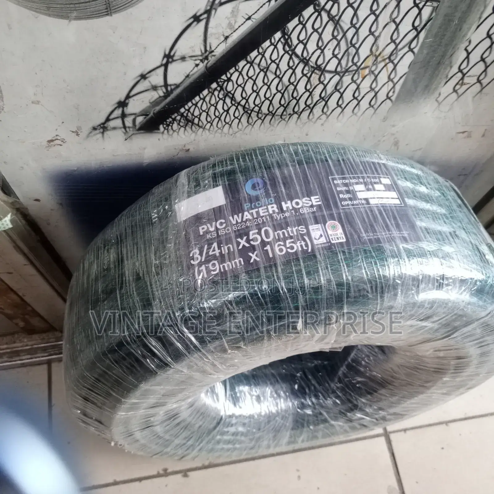 3/4 by 50m Braided Hose-Pipes