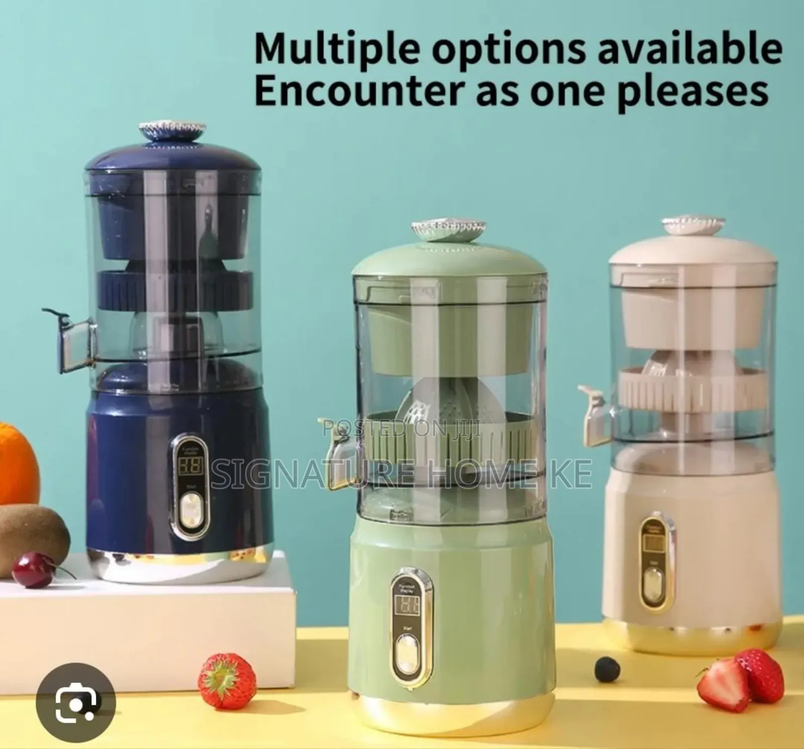 Rechargeable Electric Citrus Juicer